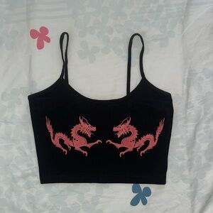 Iamkoko.la Dragon Crop Cami